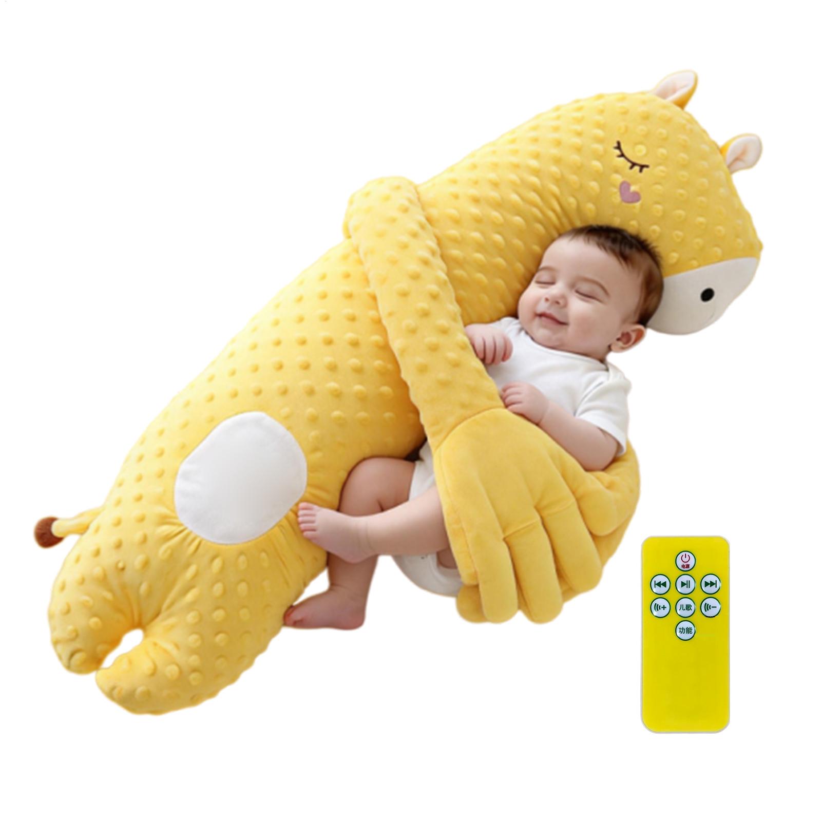 Baby Nursery Pillow - Kids Patting Pillow with Remote Quiet