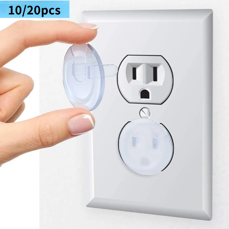Outlet Cover Childproof - 10/20PCS US Standard Outlet Covers –