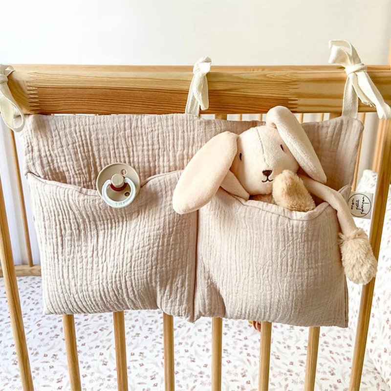 Baby Bag Nursery - Baby Crib Organizer Cot Caddy Bed