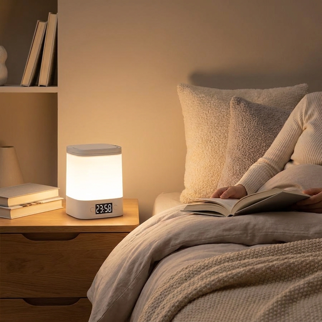 Baby Nursery Light - Rechargeable Led Night Light with Time