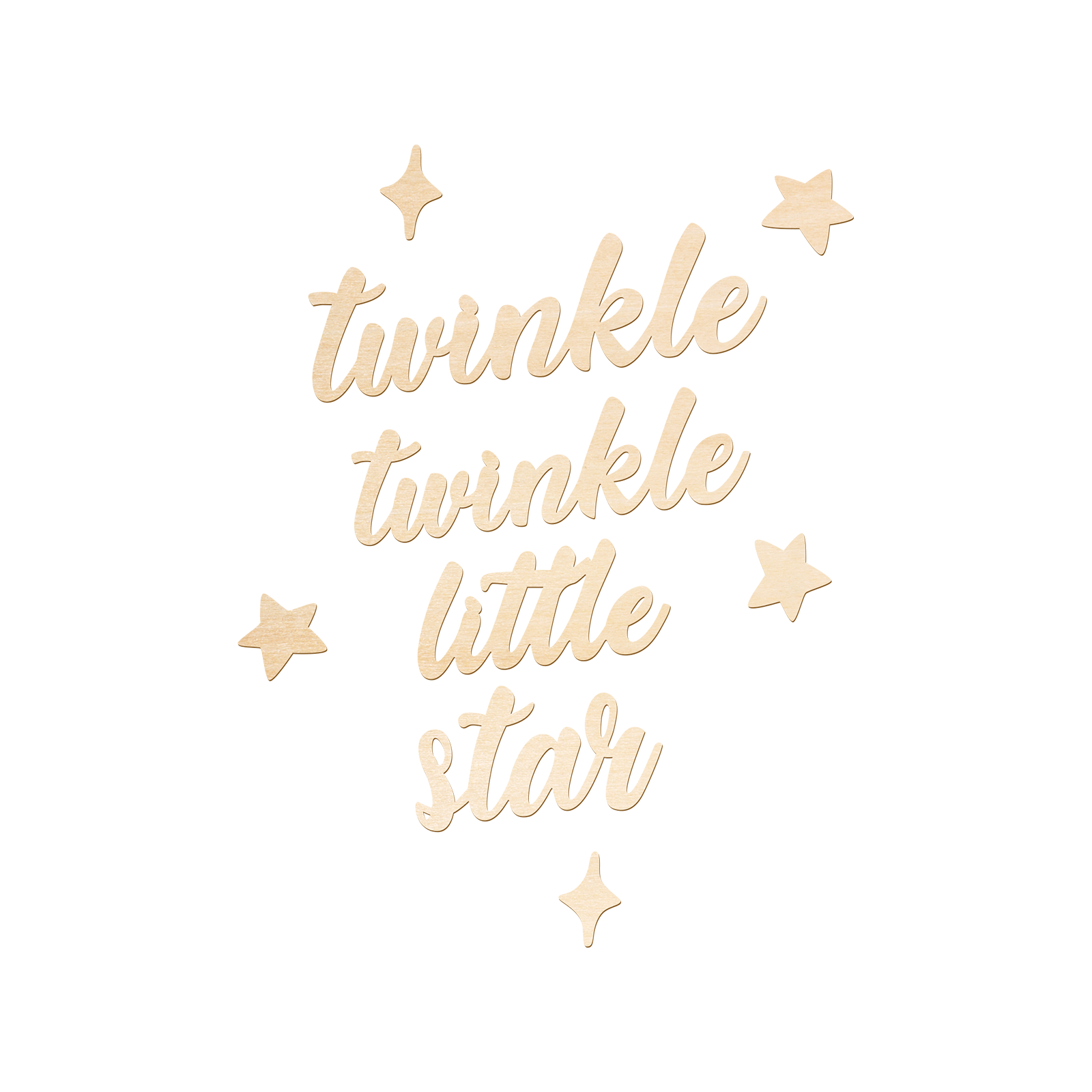 Twinkle Twinkle Little Star Wo - đánh giá và giá Baby Nursery Art