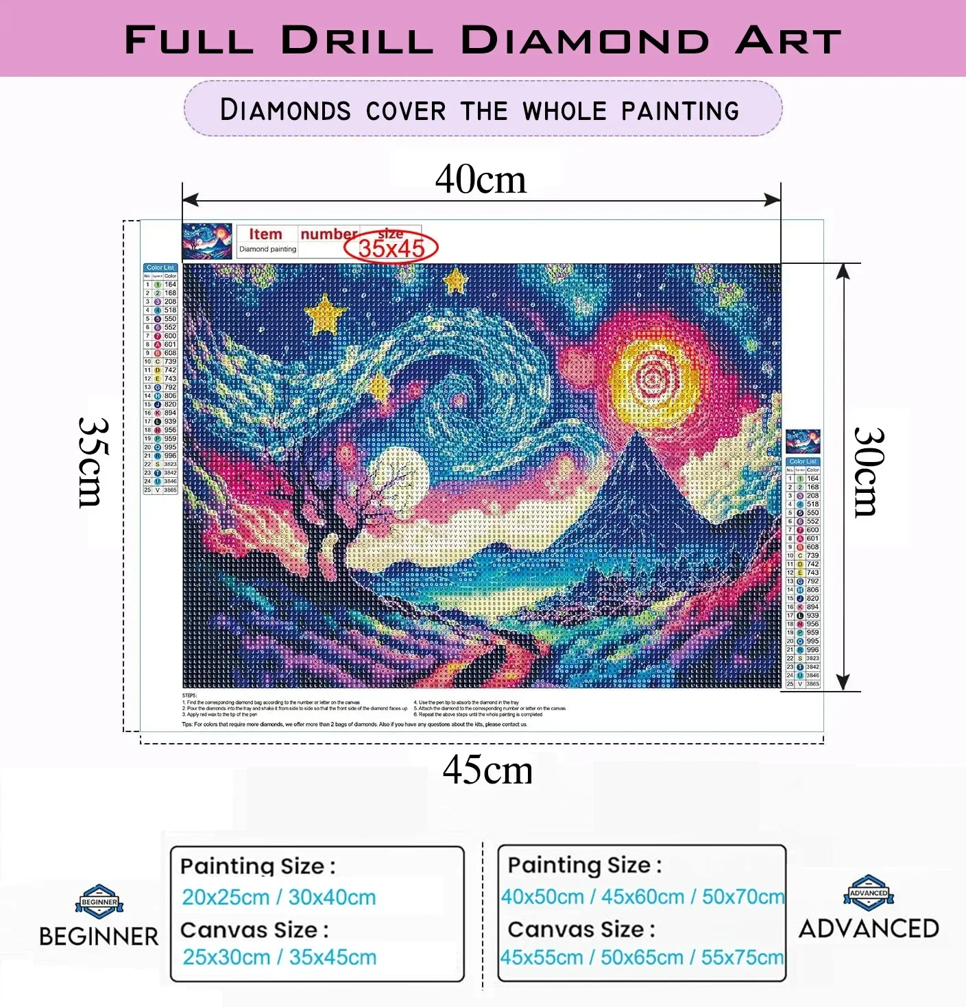 Full Round Diamond Painting Ba - đánh giá và giá Baby Bag Nursery