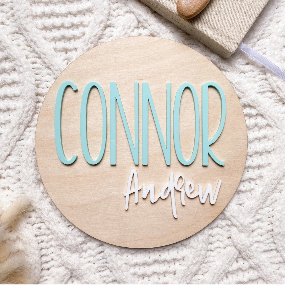 Personalised Birth Announcemen - đánh giá và giá Baby Nursery Decorations