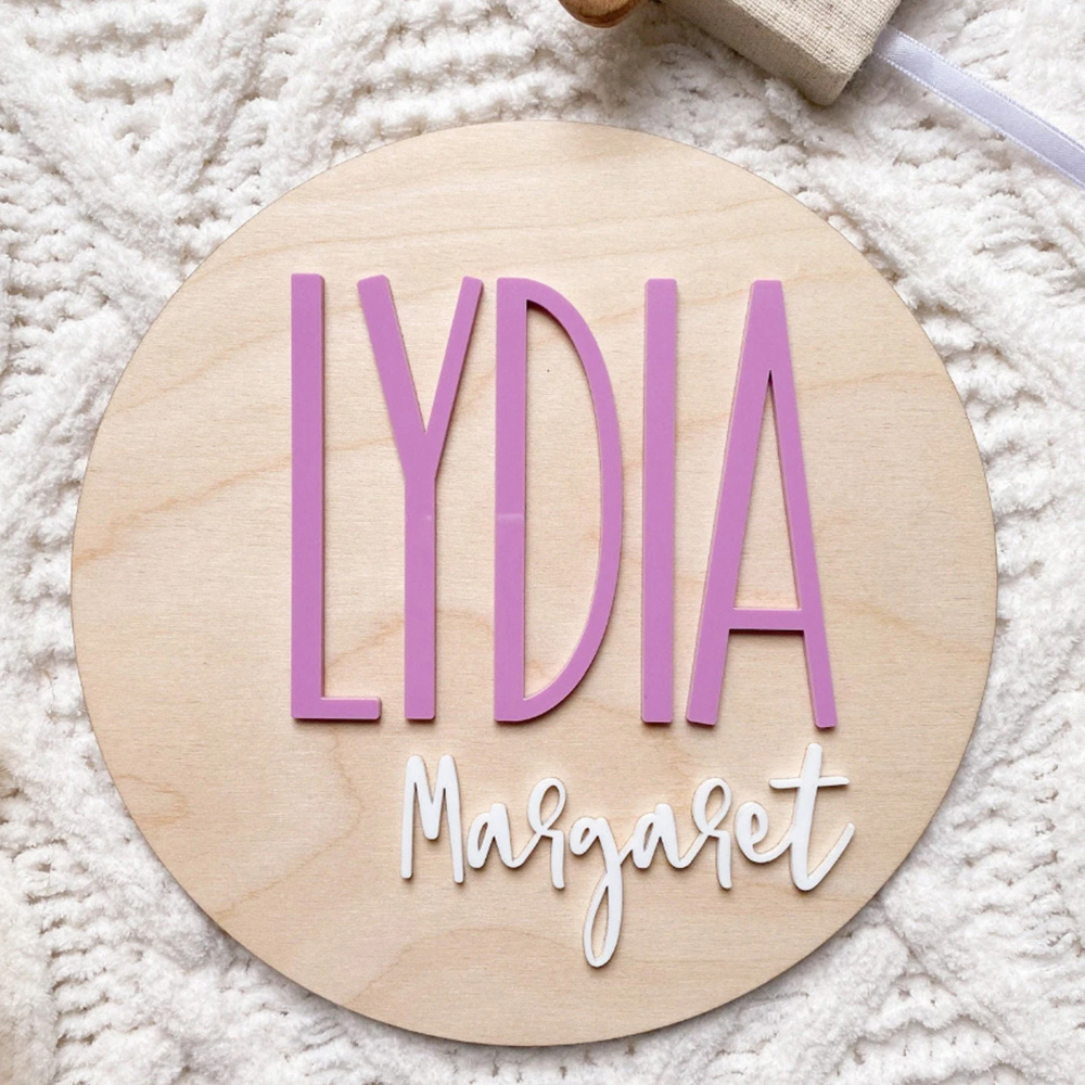 Personalised Birth Announcemen - đánh giá và giá Baby Nursery Decorations