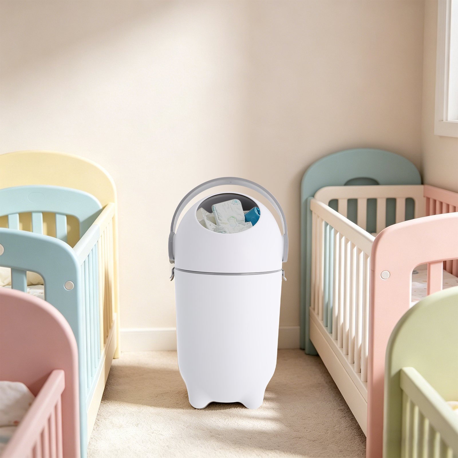 Diaper Pail with Airtight Lid, - đánh giá và giá Diaper Pail Odor