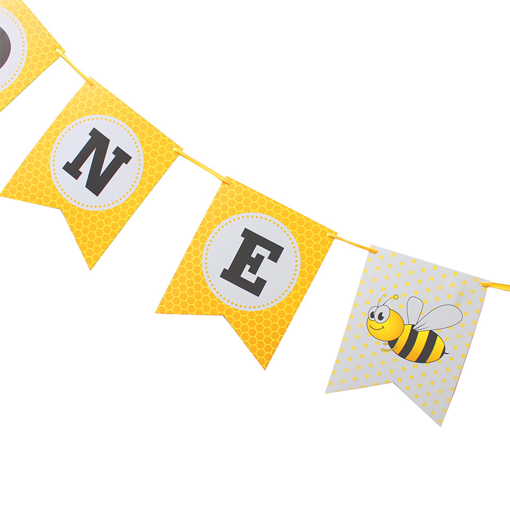 Bee Inspired Bunting Banner On - đánh giá và giá Baby Nursery Bunting