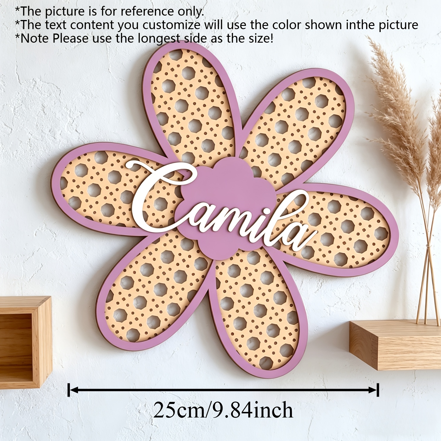Personalized Boho Rattan Flowe - đánh giá và giá Baby Nursery Decorations