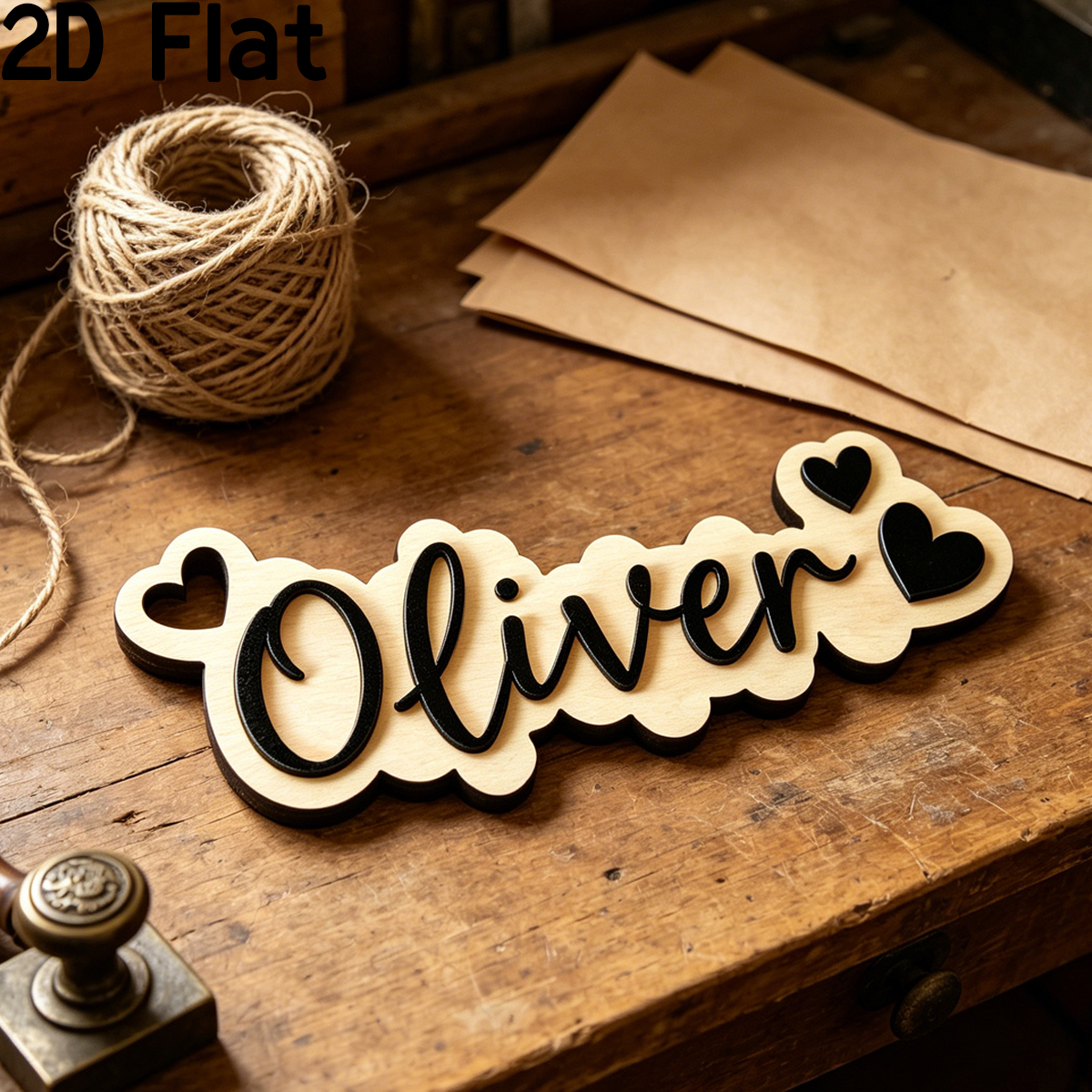 1Pc Custom Love Decor Wooden A - đánh giá và giá Baby Nursery Decorations