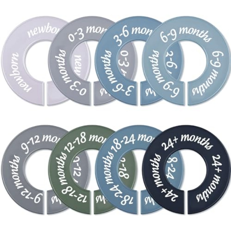 8 Pcs Baby Closet Dividers, Gi - đánh giá và giá Baby Nursery Decorations