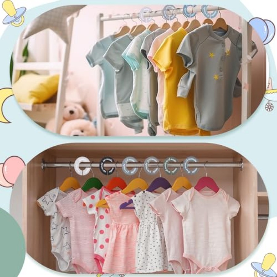 8 Pcs Baby Closet Dividers, Gi - đánh giá và giá Baby Nursery Decorations