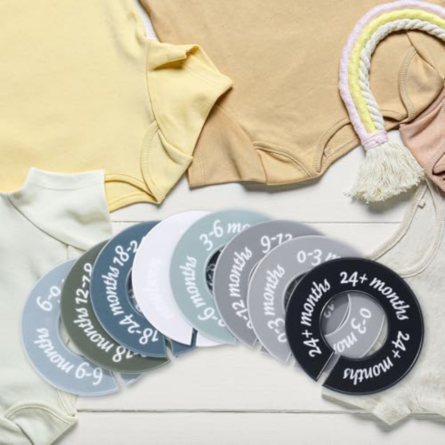 8 Pcs Baby Closet Dividers, Gi - đánh giá và giá Baby Nursery Decorations