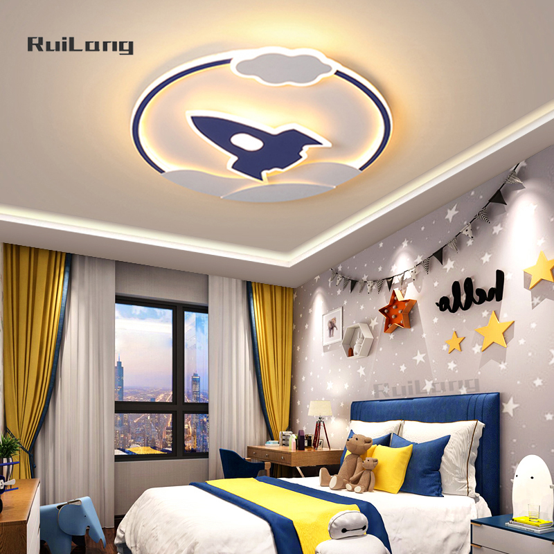 Cartoon Rocket Ceiling Lamp fo - đánh giá và giá Baby Nursery Light Fixture
