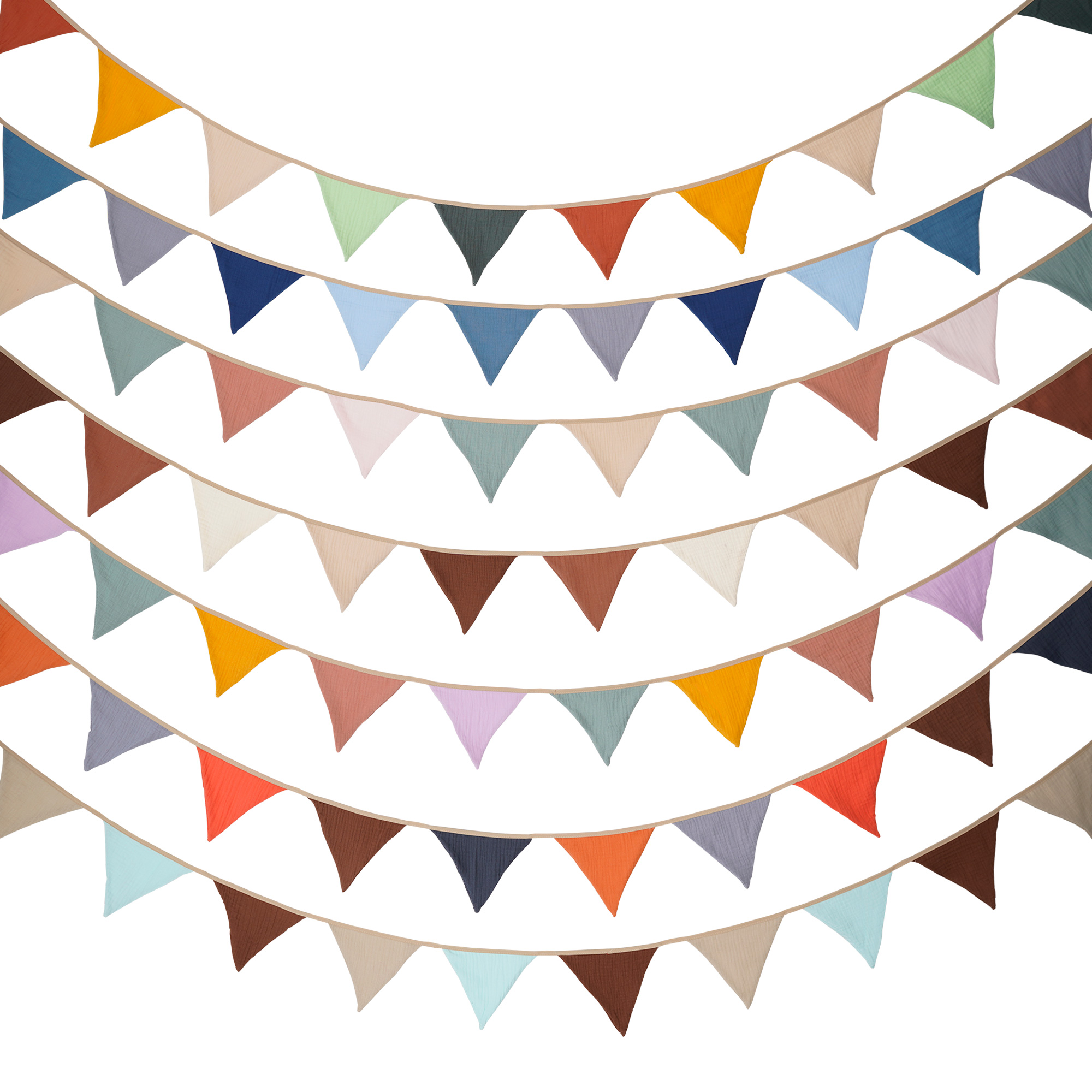 2.6M Nursery Fabric Bunting 10 - đánh giá và giá Baby Nursery Bunting