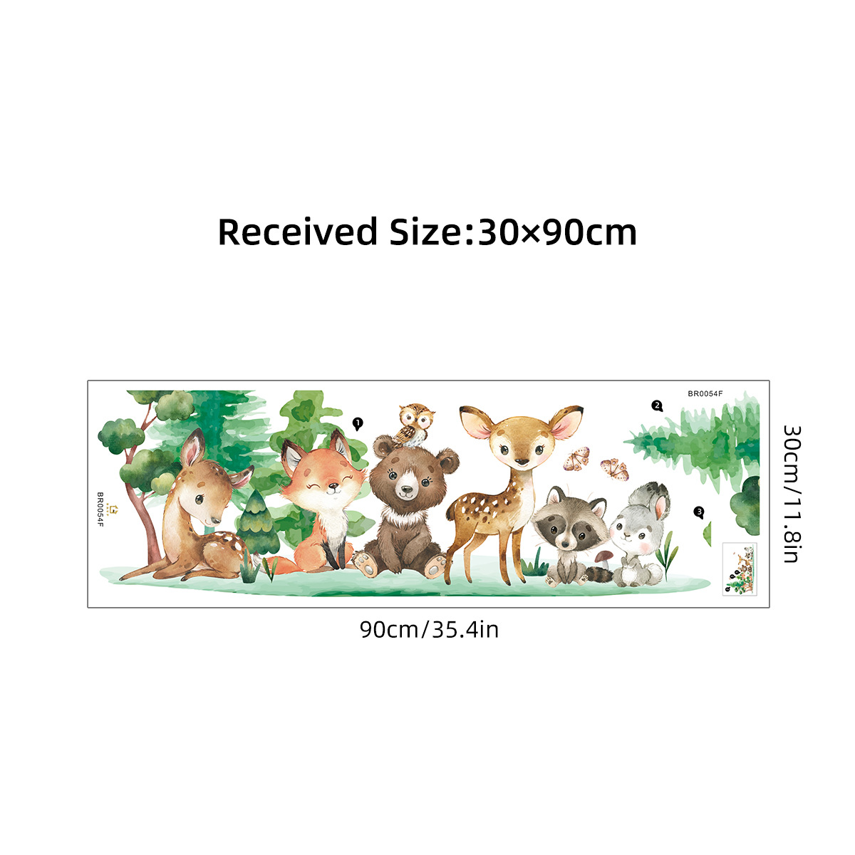 Forest Animals Theme Bear Deer - đánh giá và giá Baby Nursery Animal Theme