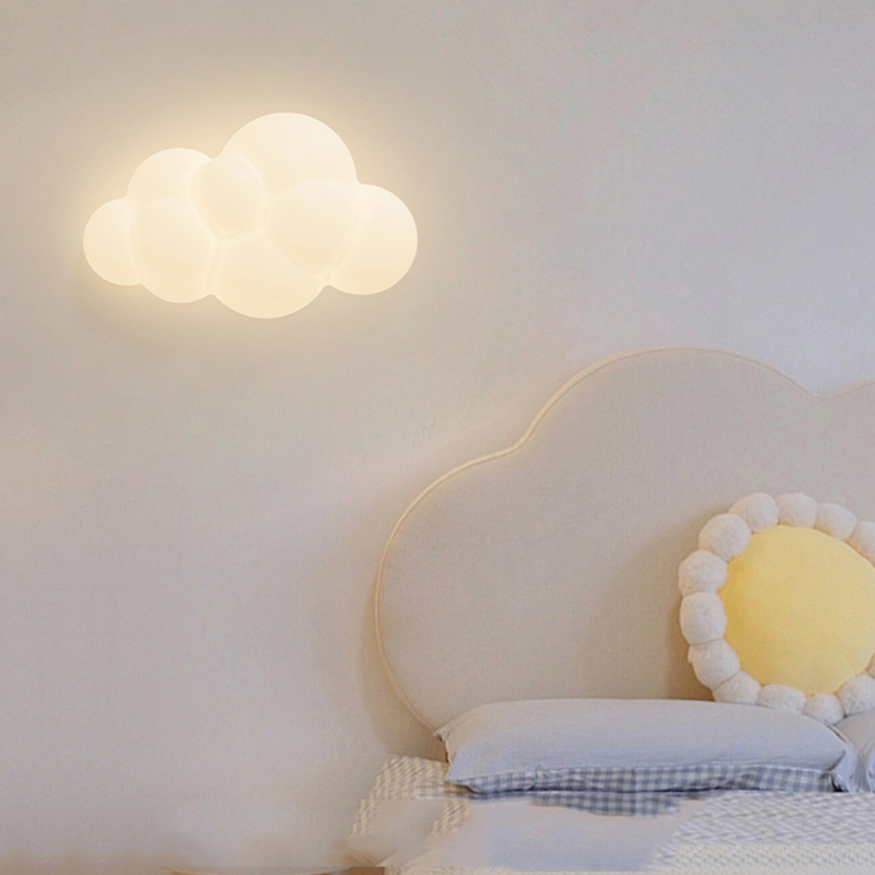 White Cloud Wall Lamps for Chi - đánh giá và giá Baby Nursery Light