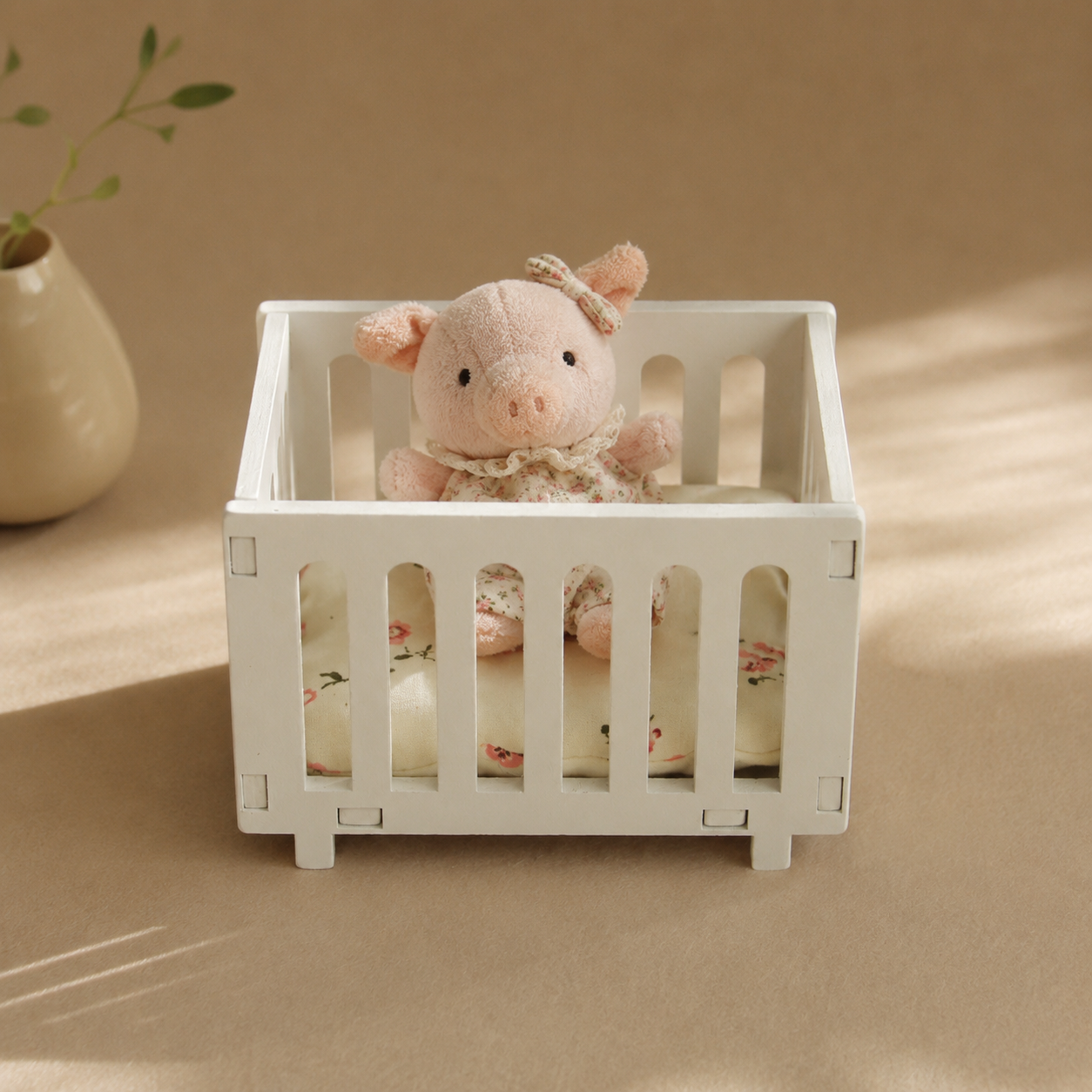 1:12 Scale Miniature Baby Crad - đánh giá và giá Baby Nursery Age