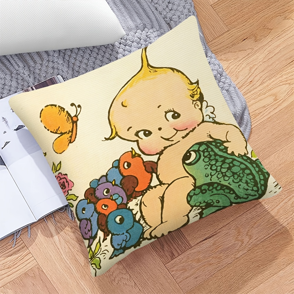 Cute Baby Frog Nursery Decor P - đánh giá và giá Baby Nursery Pillow