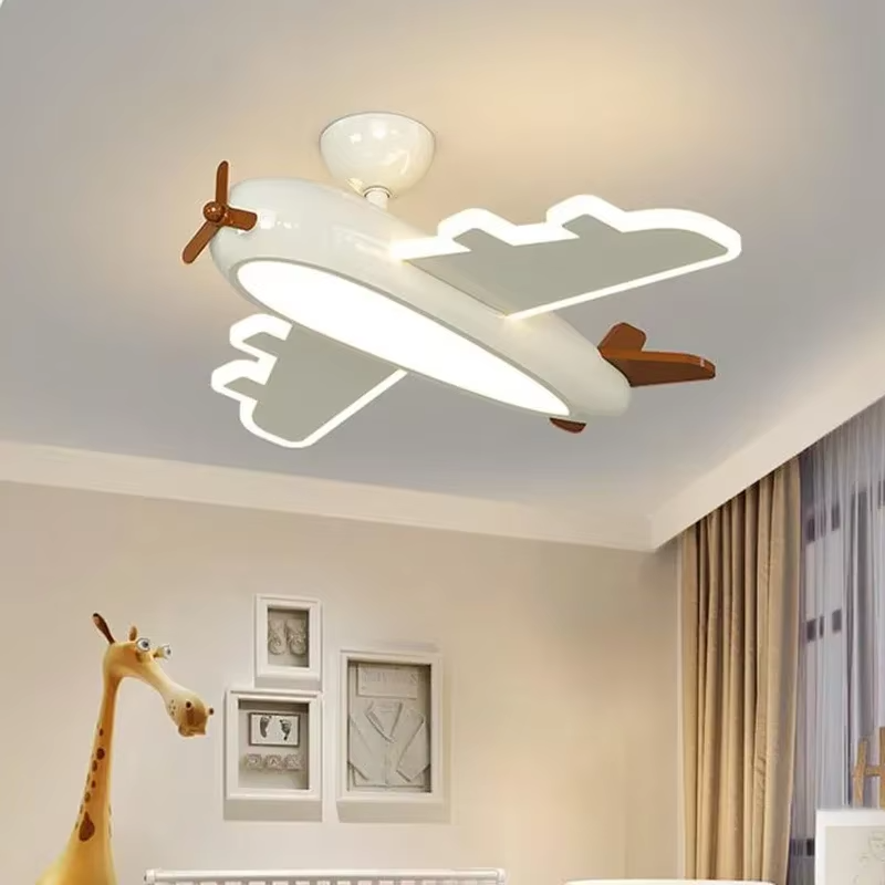 Cartoon Airplane Ceiling Lamp  - đánh giá và giá Baby Nursery Light