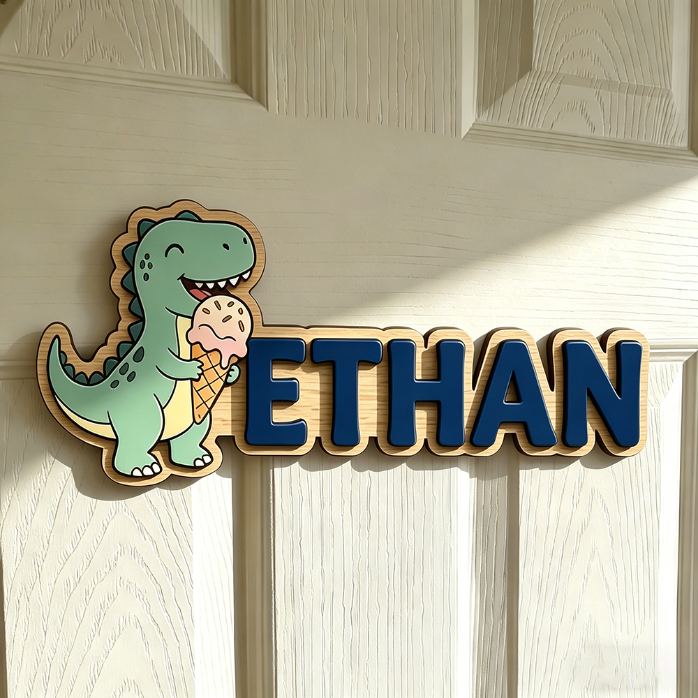 Whimsical Ice Cream Dinosaur C - đánh giá và giá Baby Nursery Decorations