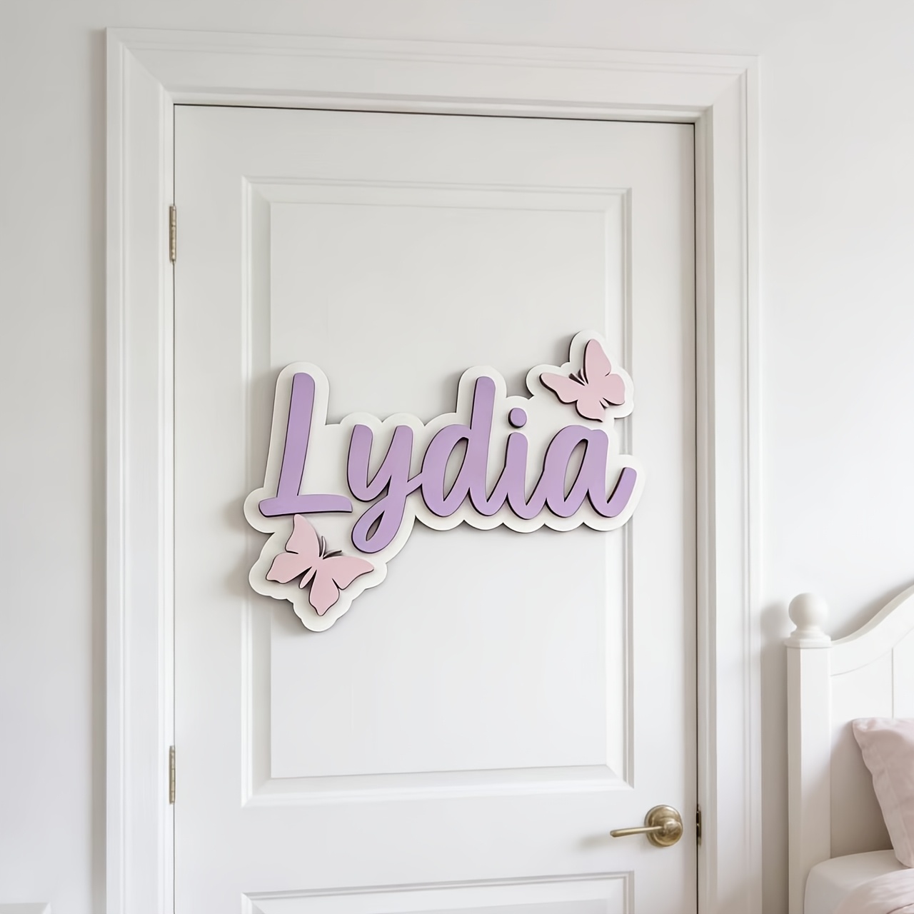 Personalized Blue & Pink Butte - đánh giá và giá Baby Nursery Decorations