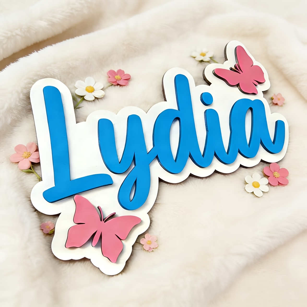Personalized Blue & Pink Butte - đánh giá và giá Baby Nursery Decorations