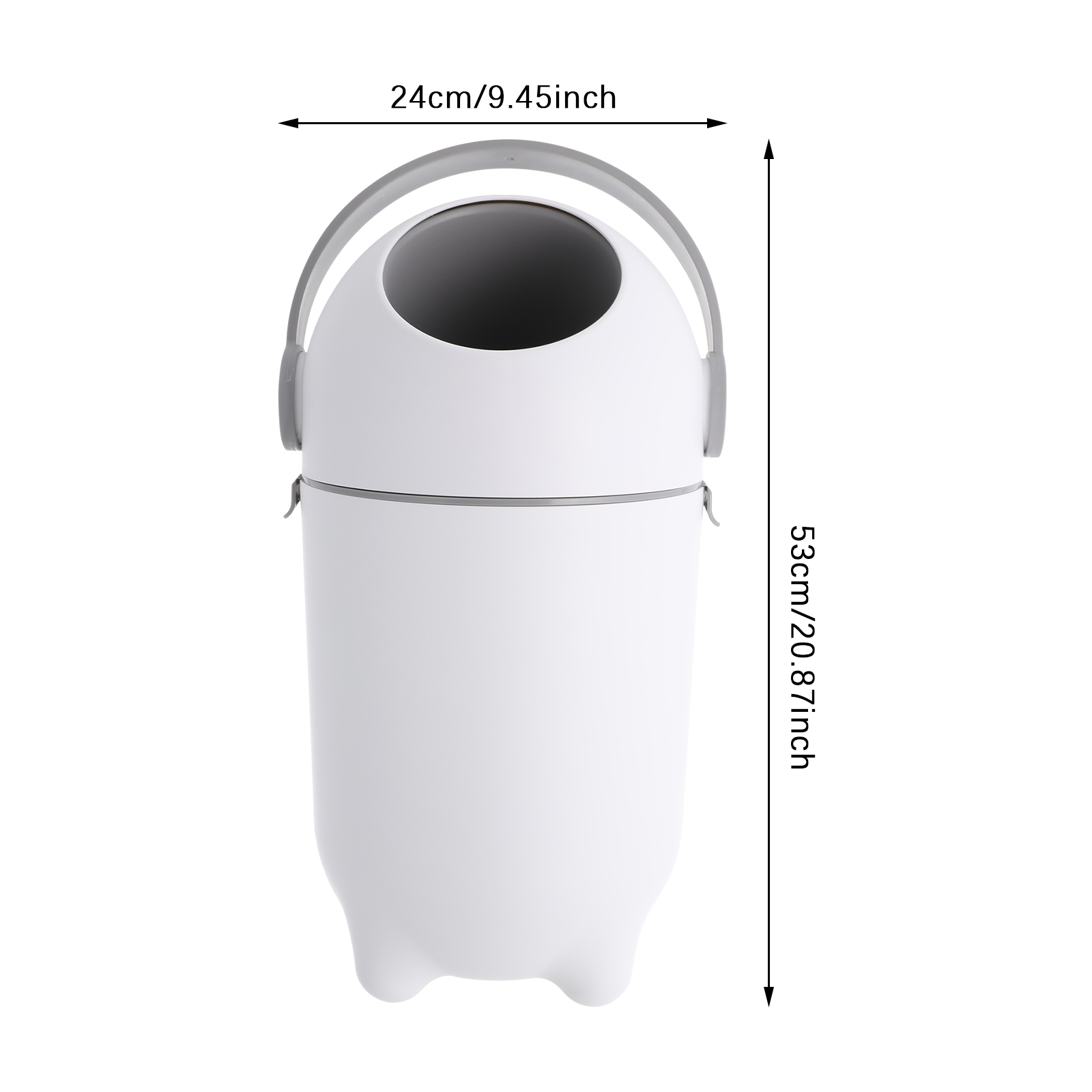 Odorless Diaper Pail, Airtight - đánh giá và giá Baby Bag Nursery