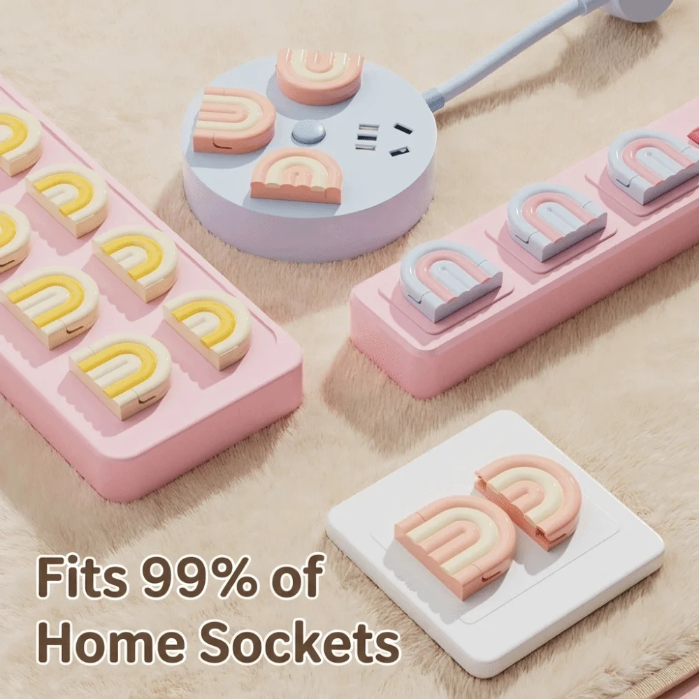 1 Set Anti-Electric Shock Chil - đánh giá và giá Outlet Cover Childproof