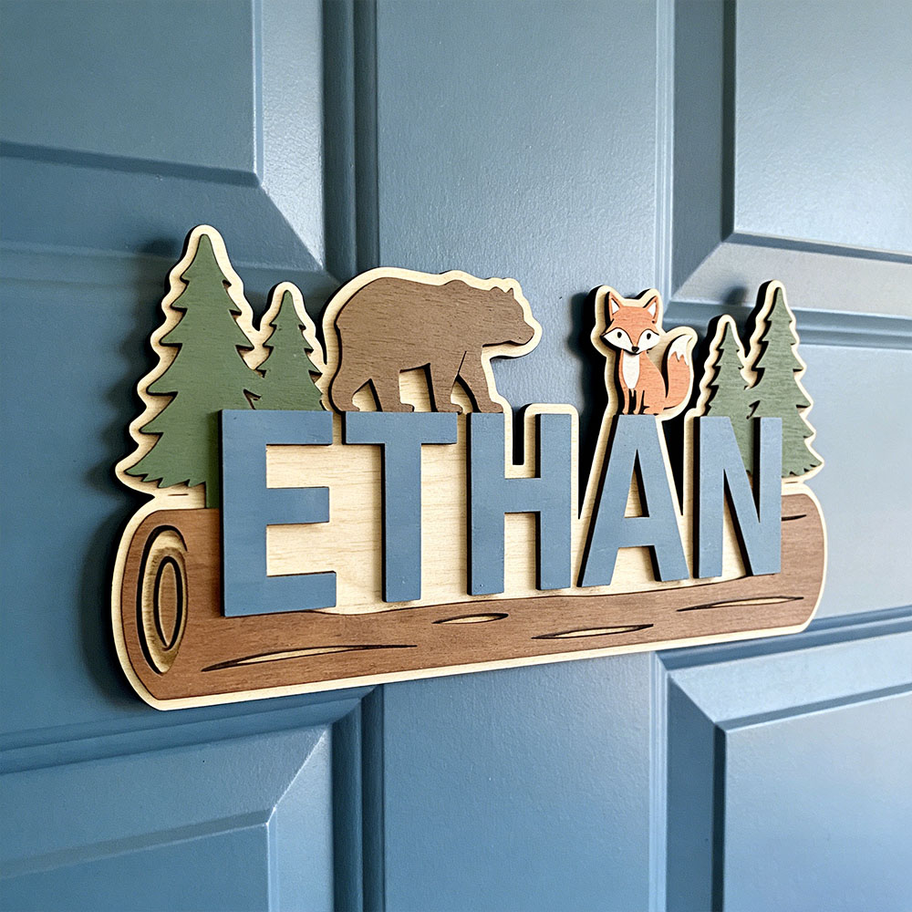 Woodland Forest Animal Persona - đánh giá và giá Baby Nursery Decorations