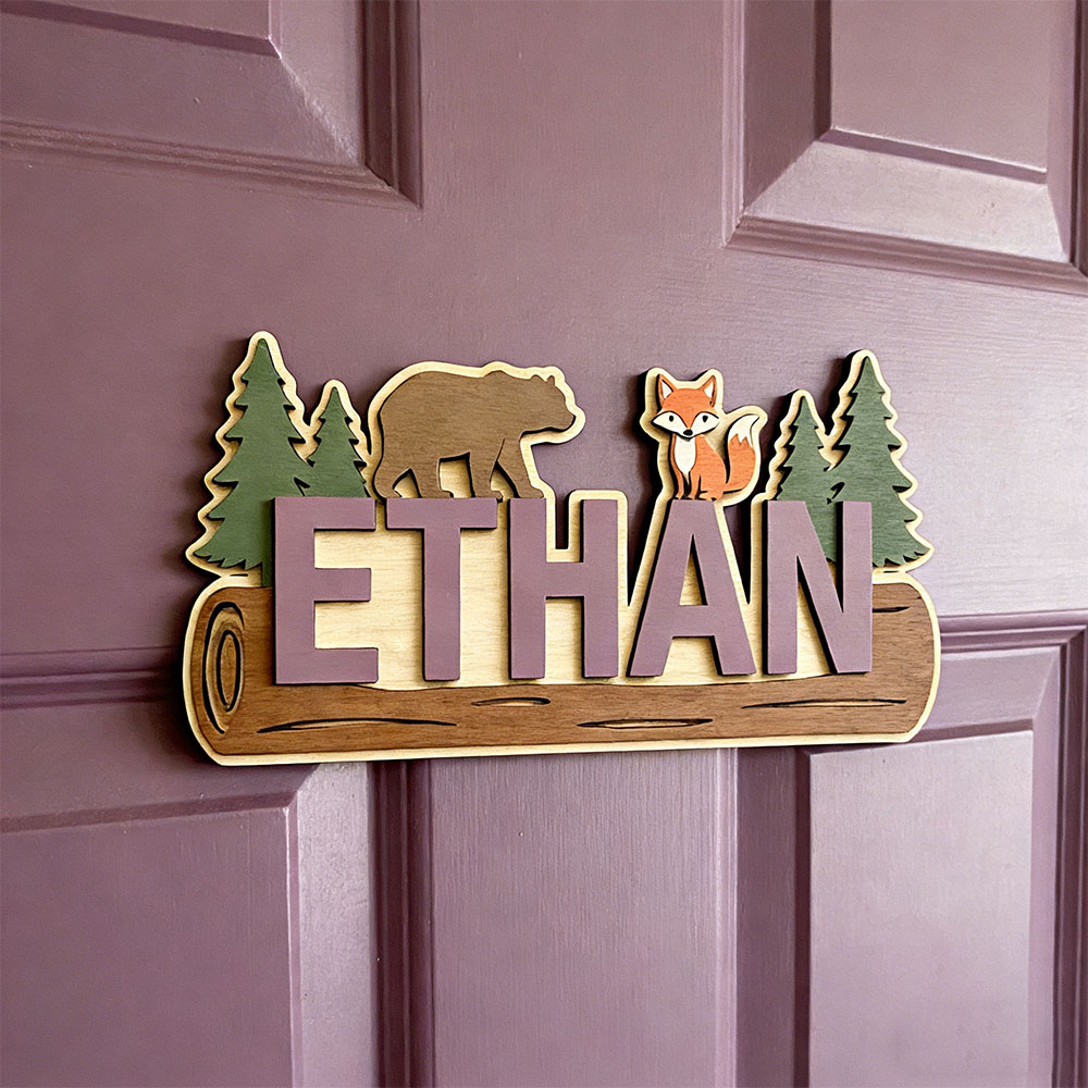 Woodland Forest Animal Persona - đánh giá và giá Baby Nursery Decorations