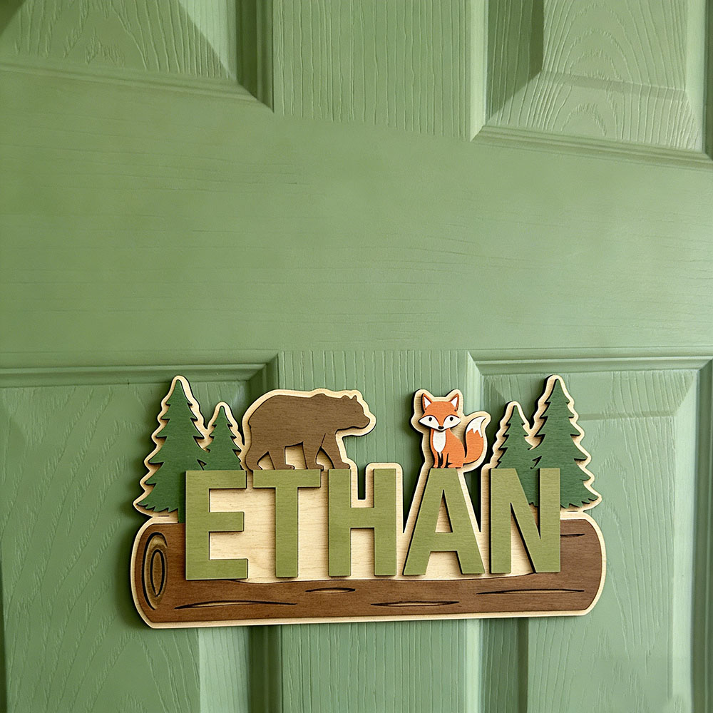 Woodland Forest Animal Persona - đánh giá và giá Baby Nursery Decorations