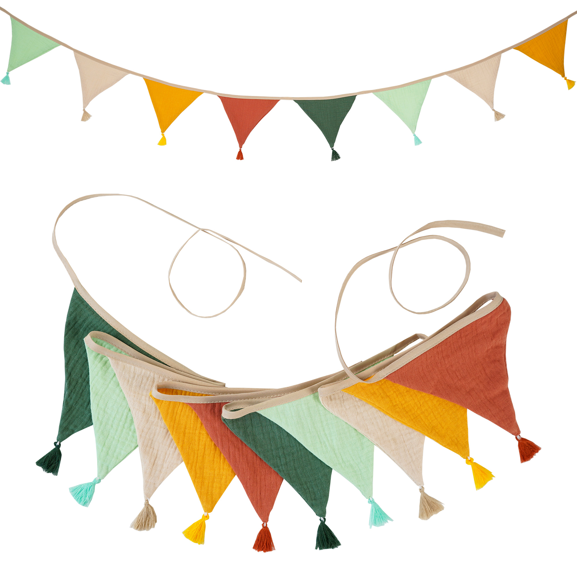 2.6M/8.5FT Nursery Fabric Bunt - đánh giá và giá Baby Nursery Bunting