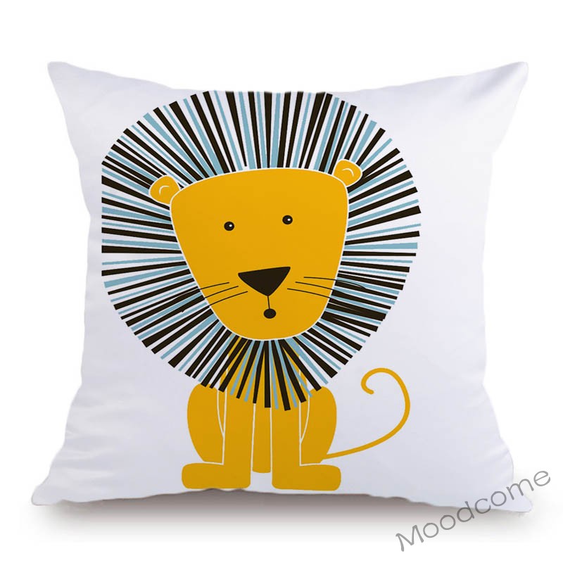 Super Cute Animals Lion Seahor - đánh giá và giá Baby Nursery Pillow