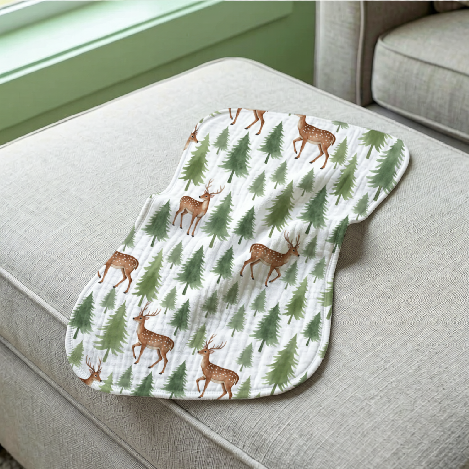 6pc Breathable Muslin Burp Clo - đánh giá và giá Baby Nursery Animal Theme