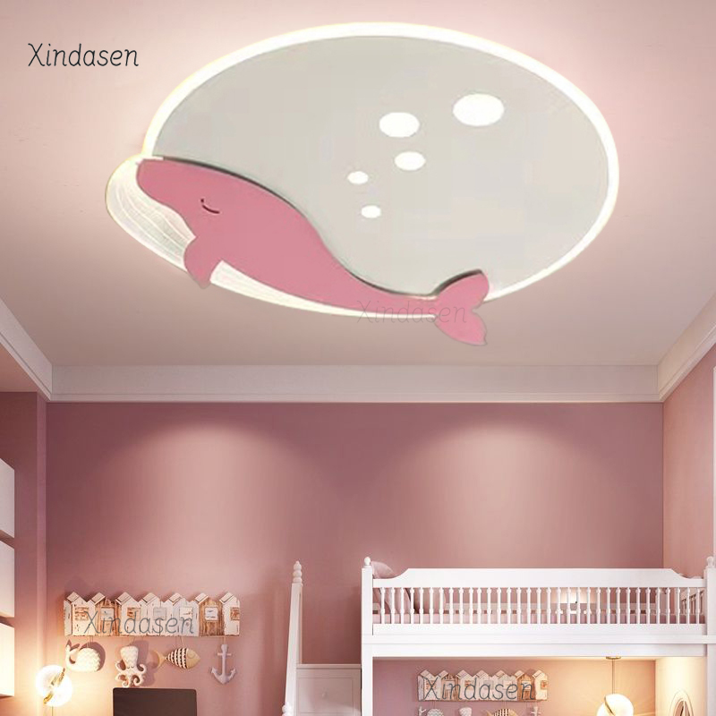 Kids Room Ceiling Light Whale  - đánh giá và giá Baby Nursery Light