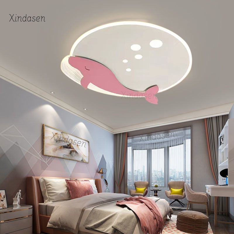 Kids Room Ceiling Light Whale  - đánh giá và giá Baby Nursery Light