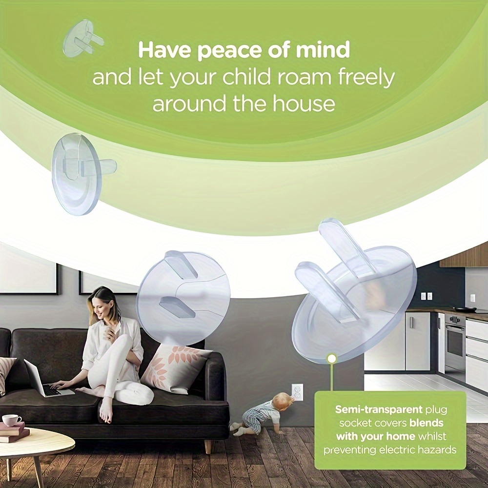 10/30pcs US Electric Shock Pro - đánh giá và giá Outlet Cover Childproof
