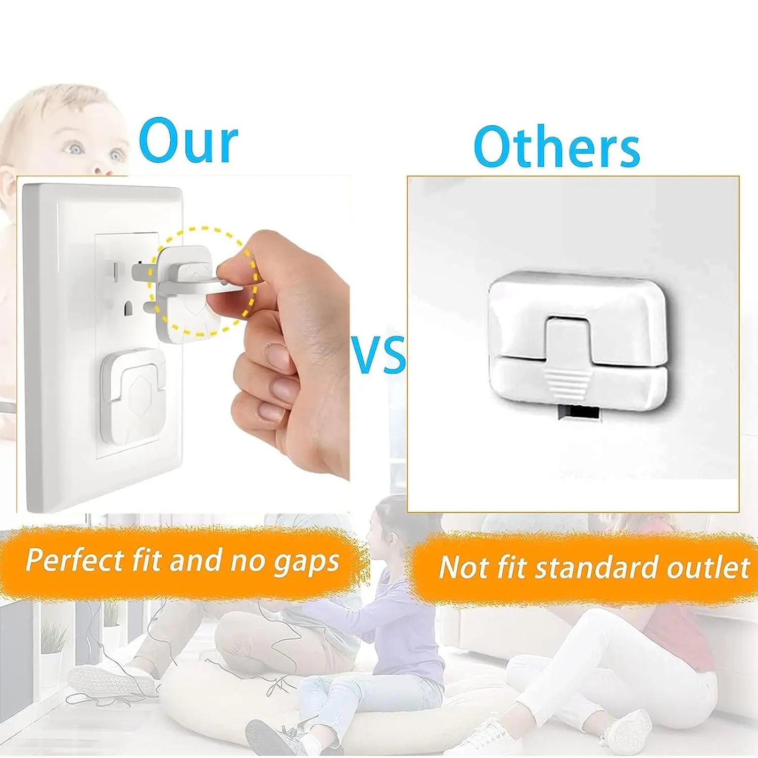 1-20Pc Baby Proof Outlet Cover - đánh giá và giá Outlet Cover Childproof