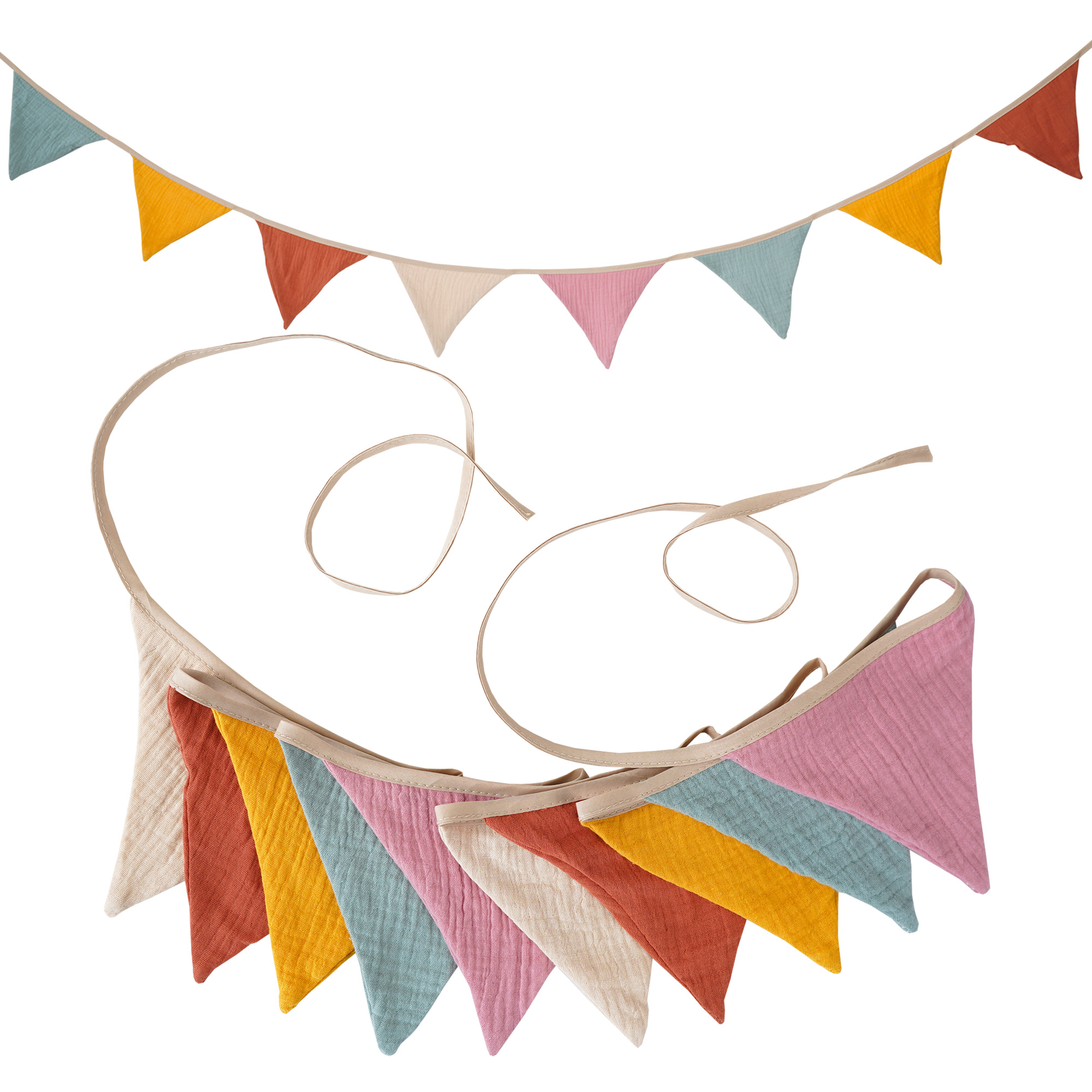 2.6M Nursery Fabric Bunting 10 - đánh giá và giá Baby Nursery Bunting