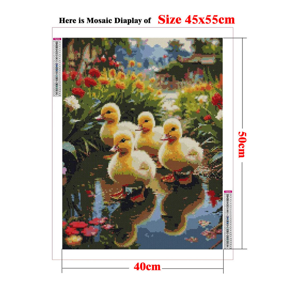 Yellow Duckling Diamond Art Ki - đánh giá và giá Baby Bag Nursery