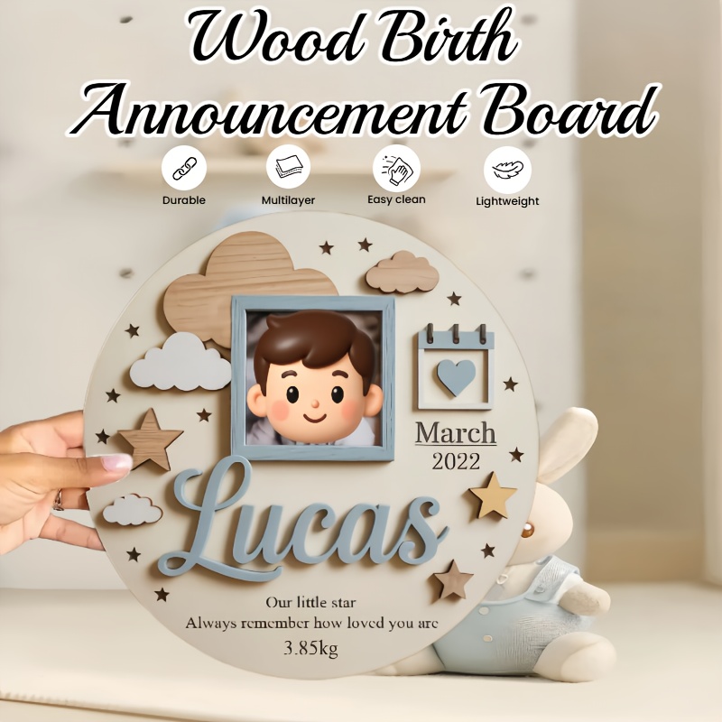 Personalized Baby Photo Frame, - đánh giá và giá Baby Nursery Decorations
