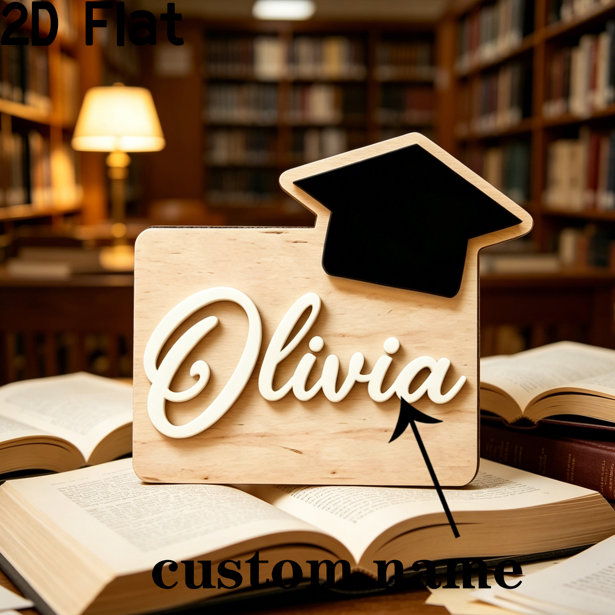 1Pc Custom Name Graduation Sea - đánh giá và giá Baby Nursery Decorations