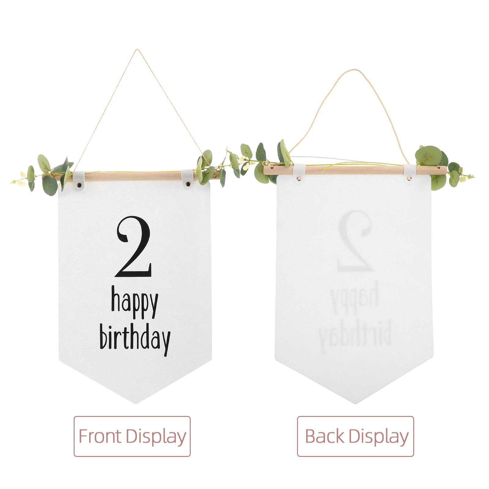 Kids Felt Birthday Banner Deco - đánh giá và giá Baby Nursery Bunting