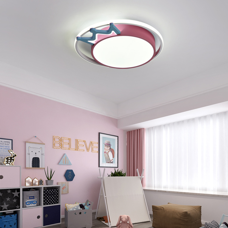 Modern Ceiling Lights Pink Blu - đánh giá và giá Baby Nursery Light Fixture