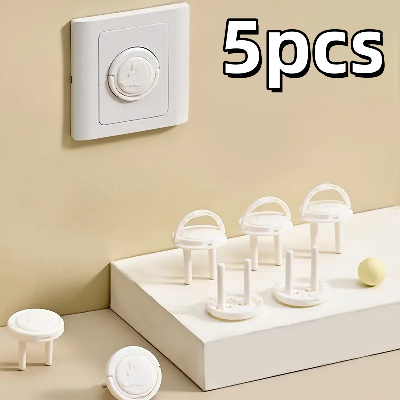 5pcs EU Childproof Socket Cove - đánh giá và giá Outlet Cover Childproof