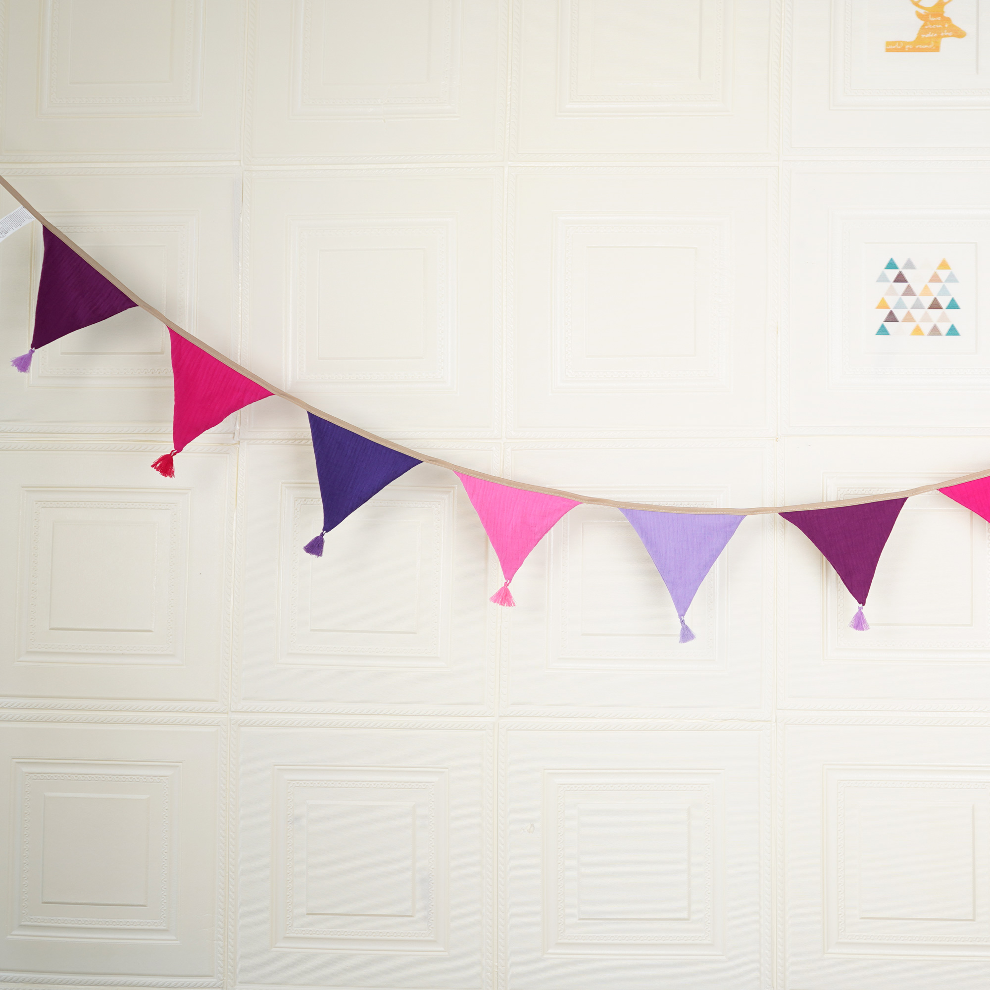 2.6M/8.5FT Nursery Candy Fabri - đánh giá và giá Baby Nursery Bunting