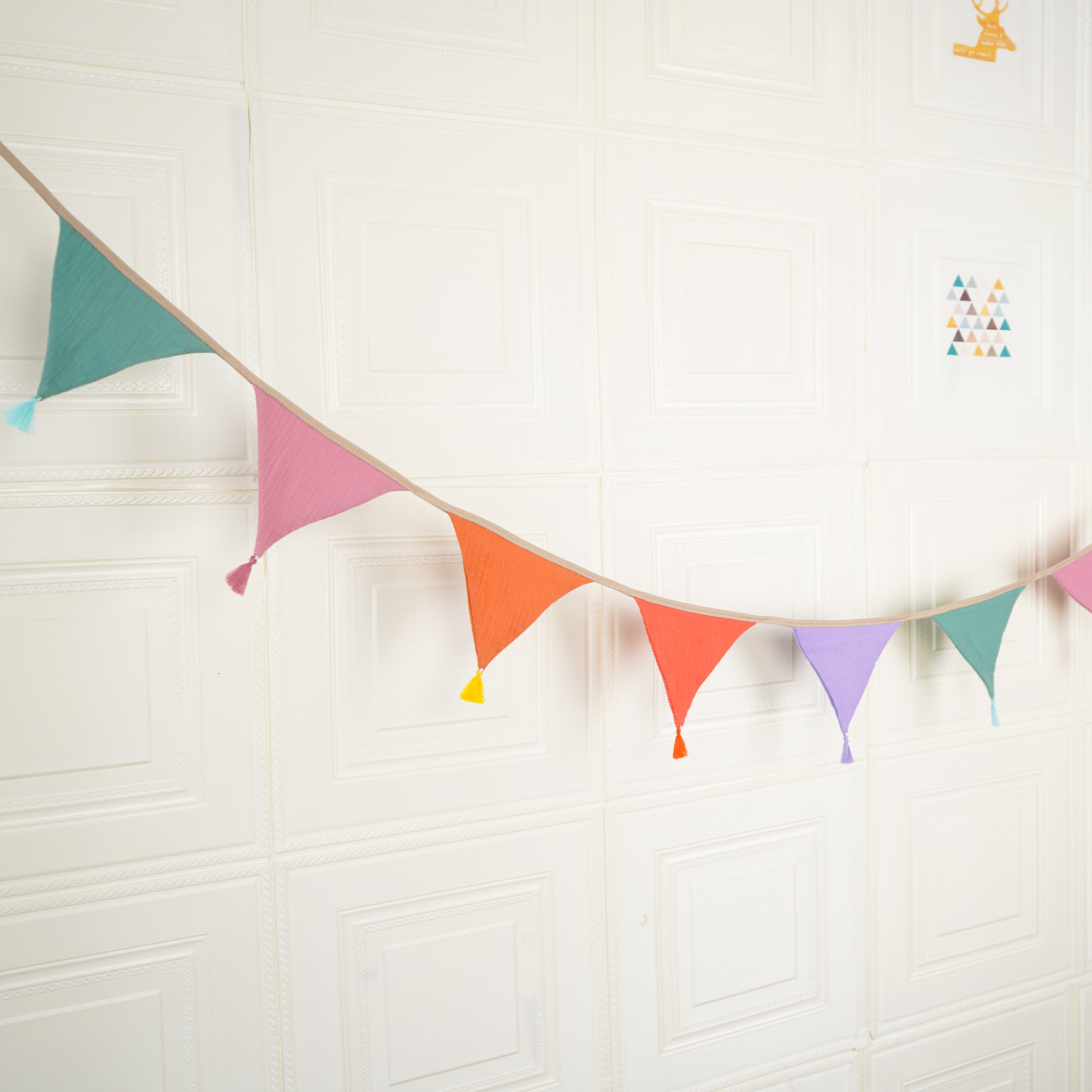 2.6M/8.5FT Nursery Candy Fabri - đánh giá và giá Baby Nursery Bunting