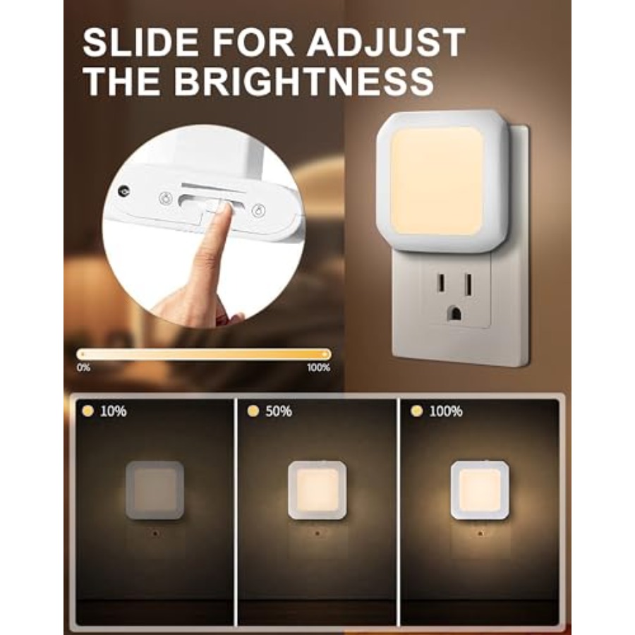 Night Light Plug in 2 Pack - B - đánh giá và giá Baby Nursery Light