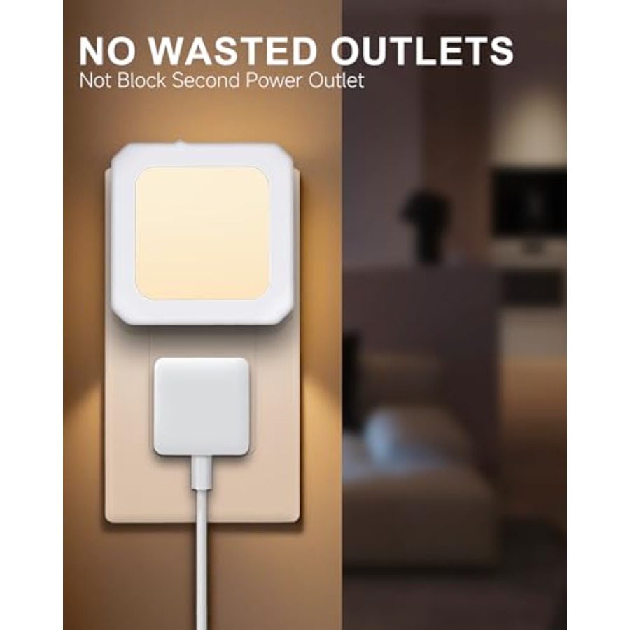 Night Light Plug in 2 Pack - B - đánh giá và giá Baby Nursery Light