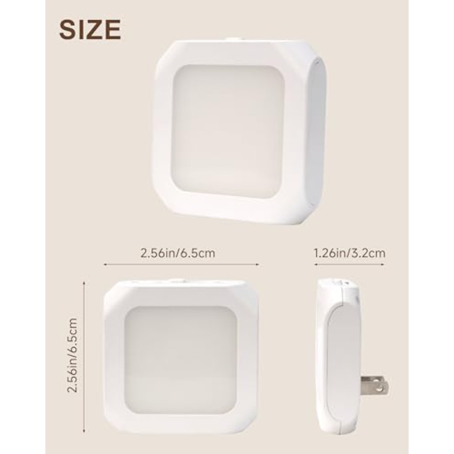 Night Light Plug in 2 Pack - B - đánh giá và giá Baby Nursery Light