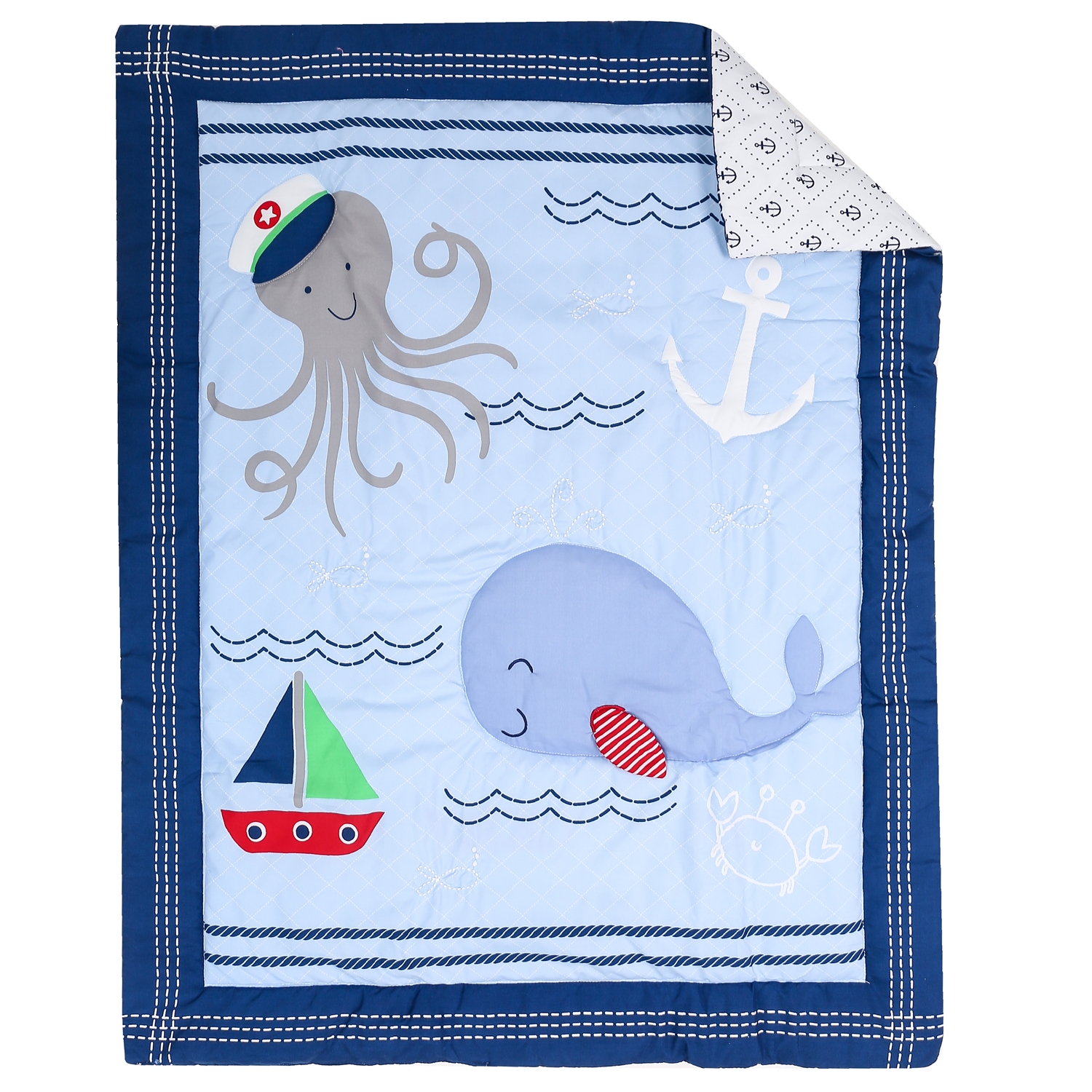 7Pcs Ocean Theme Baby Nursery  - đánh giá và giá Baby Nursery Animal Theme